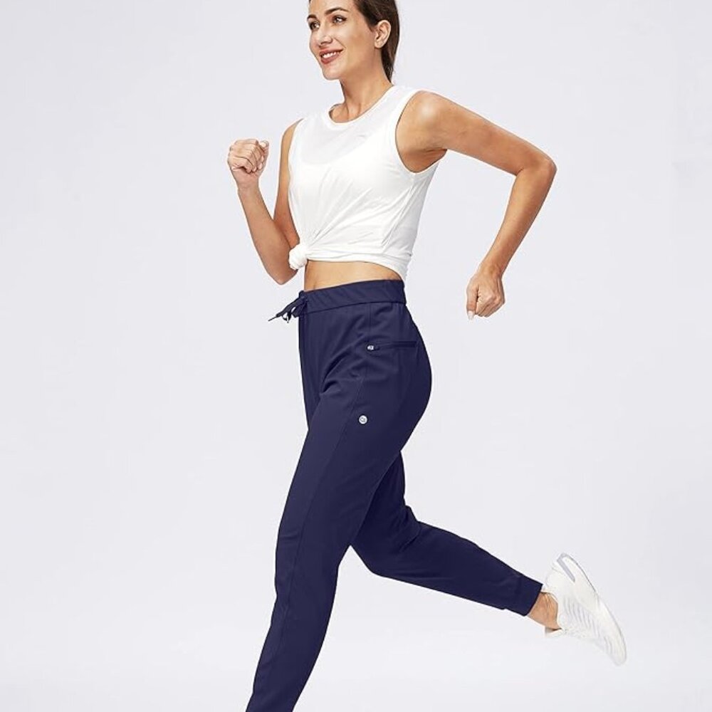🦋🦋🦋🦋Joggers Pants Tapered Athletic Joggers Navy blue